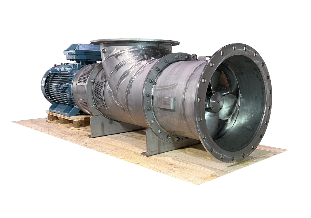PG Propeller pumps for high capacity and continuous circulation of seawater.